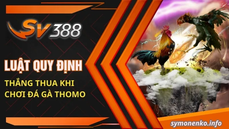 Đá Gà Thomo| Mách Bạn Những Sự Thật Bí Ẩn Xung Quanh Nó 4 Luật quy định thắng thua khi chơi đá gà Thomo