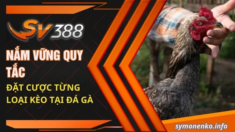Kinh Nghiệm Chơi Đá Gà Ăn Tiền Trực Tuyến Luôn Thắng 2025 4 Nắm vững quy tắc đặt cược từng loại kèo tại đá gà
