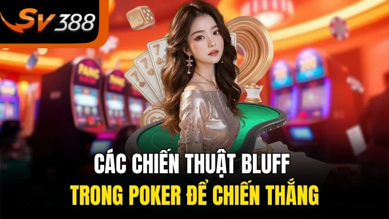 Bluff Trong Poker - Khiến Đối Thủ Gục Ngã Trong Một Nốt Nhạc 2 Các chiến thuật bluff trong poker để chiến thắng
